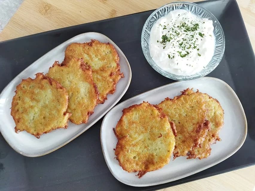 Ile piec placki ziemniaczane, aby były chrupiące i zdrowe?